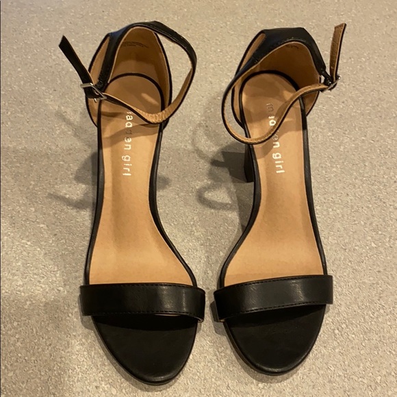 NWOT Black Madden Girl Heels - Picture 2 of 12